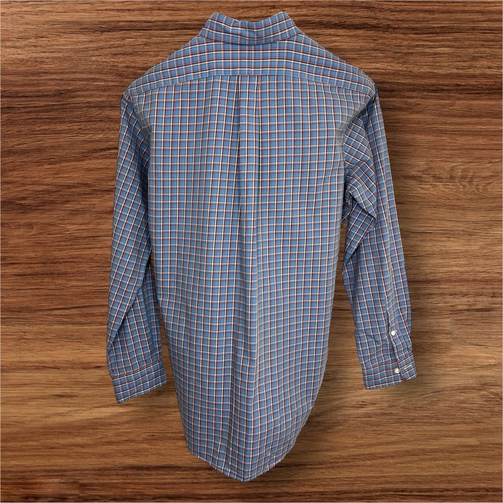 Ralph Lauren Men’s Plaid Long Sleeve Dress Shirt. Classic Fit. Medium. - Picture 2 of 9